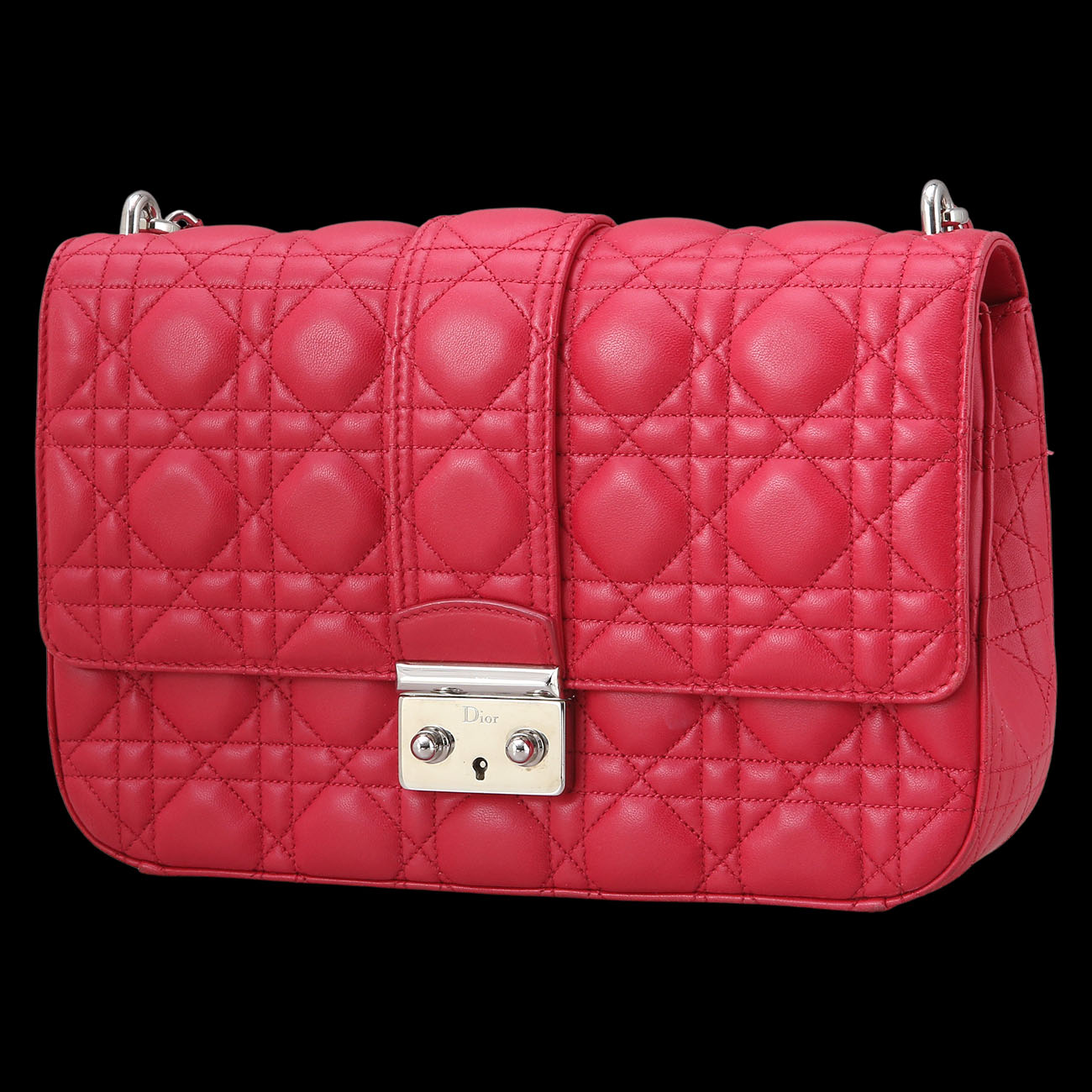 CHRISTIAN DIOR(USED)크리스찬 까나쥬 체인 플랩백